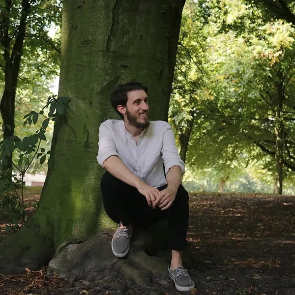 Portrait of Ed Ragnike, soundtrack composer